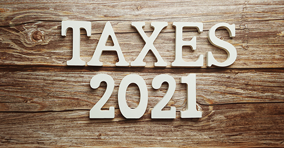 2021 tax calendar Image