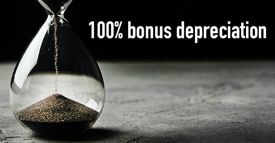 Businesses must act now to make the most out of bonus depreciation – part two Image