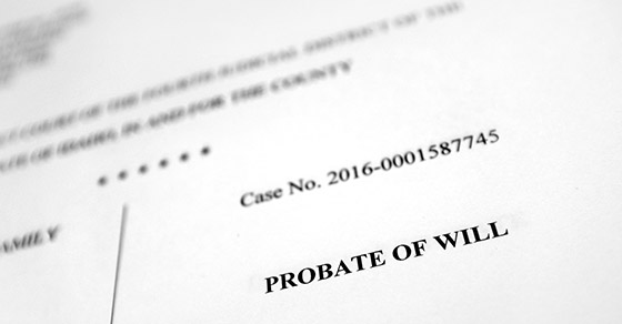 Don’t be afraid of probate Image