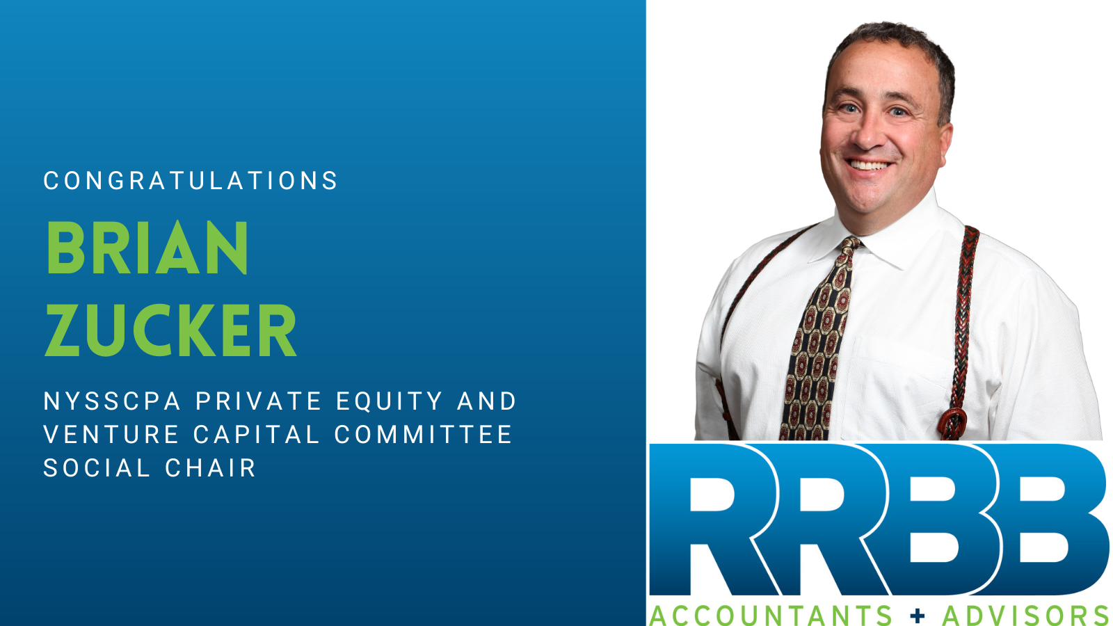 Brian Zucker Appointed to Private Equity and Venture Capital Committee for New York State Society of Certified Public Accountants Image