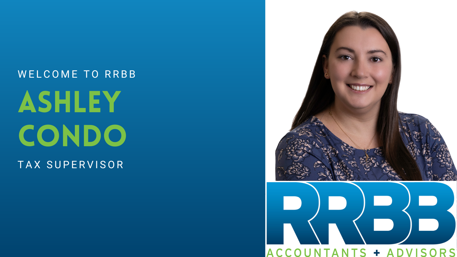 RRBB Welcomes Ashley Condo, Tax Supervisor Image