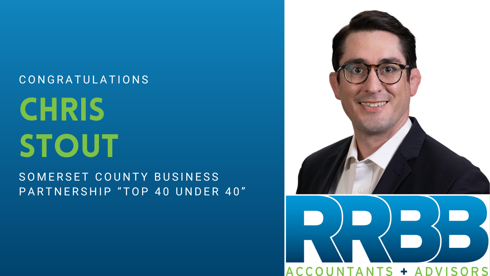 Chris Stout Included in Somerset County Business Partnership “Top 40 Under 40” Awards Image