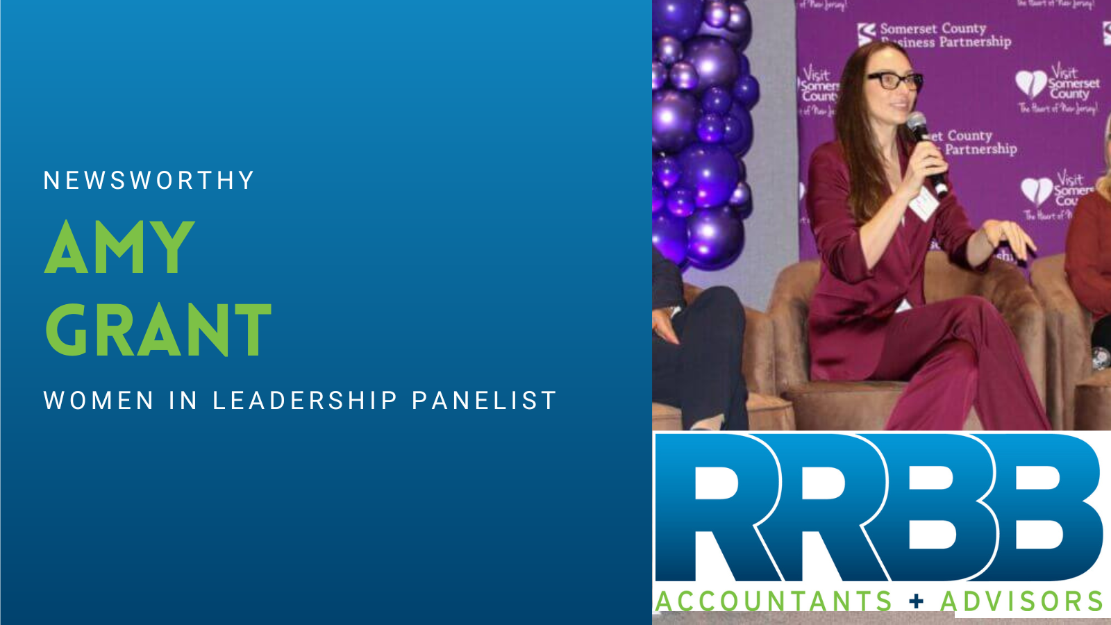 Amy Grant Joins Women in Leadership Panel for the Somerset County Business Partnership International Women's Day Event