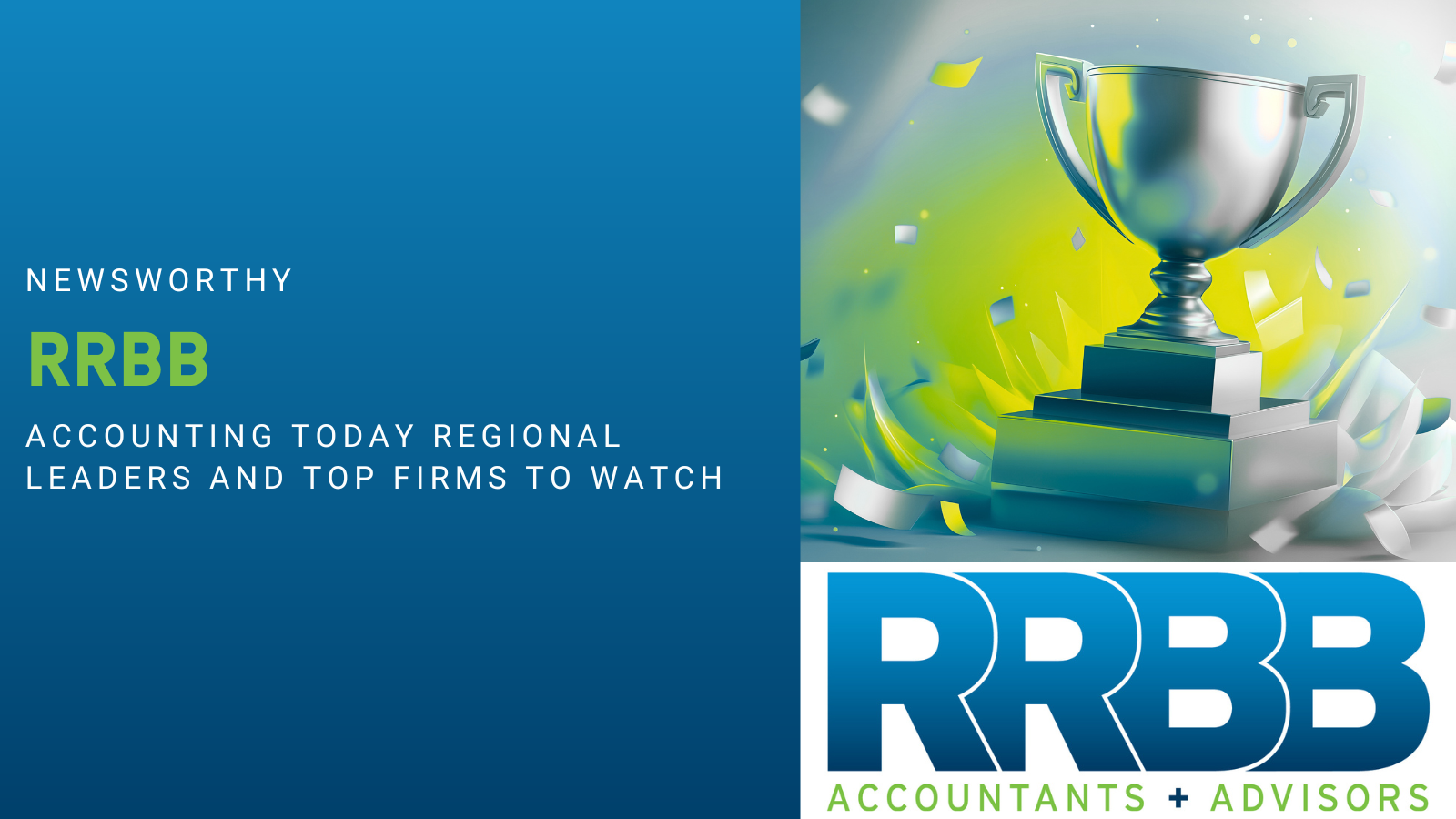 RRBB Named in 2026 Accounting Today Regional Leaders for The Mid-Atlantic and Recognized as a Top Firm to Watch
