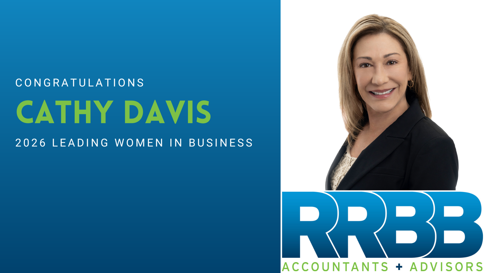 Cathy Davis Listed in NJBIZ 2026 “Leading Women in Business”