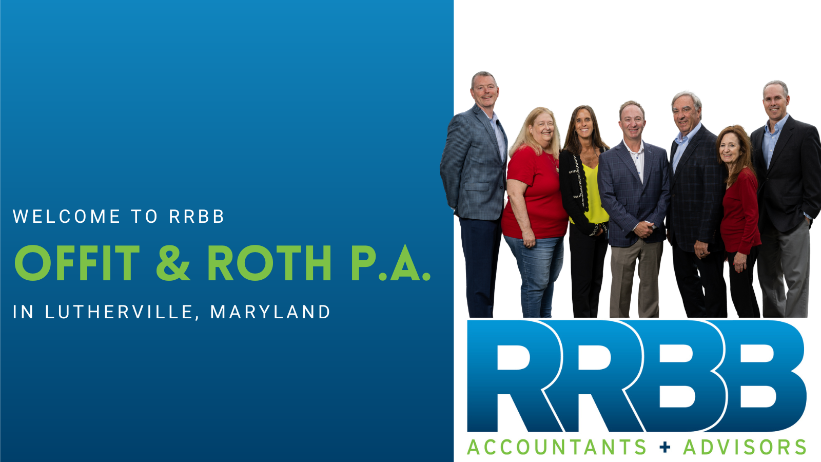 Offit & Roth P.A. has joined RRBB and will now be known as RRBB.