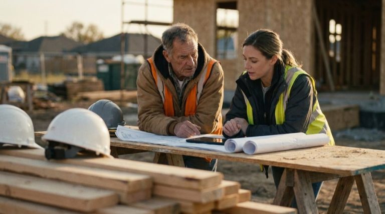 Construction business owner with the next generation